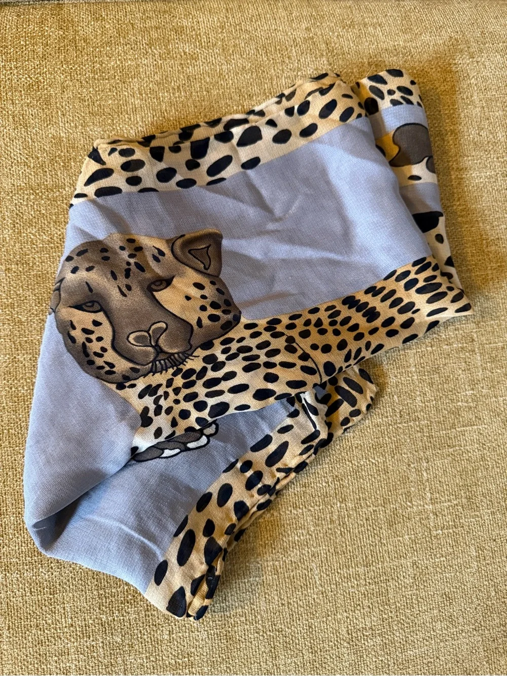 Ciao Bella Boutique tiger silk shawl NEW